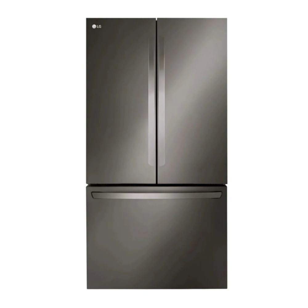 LRFLC2706D - REFRIGERATORS - LG - French 3-Door - Black Stainless - Open Box