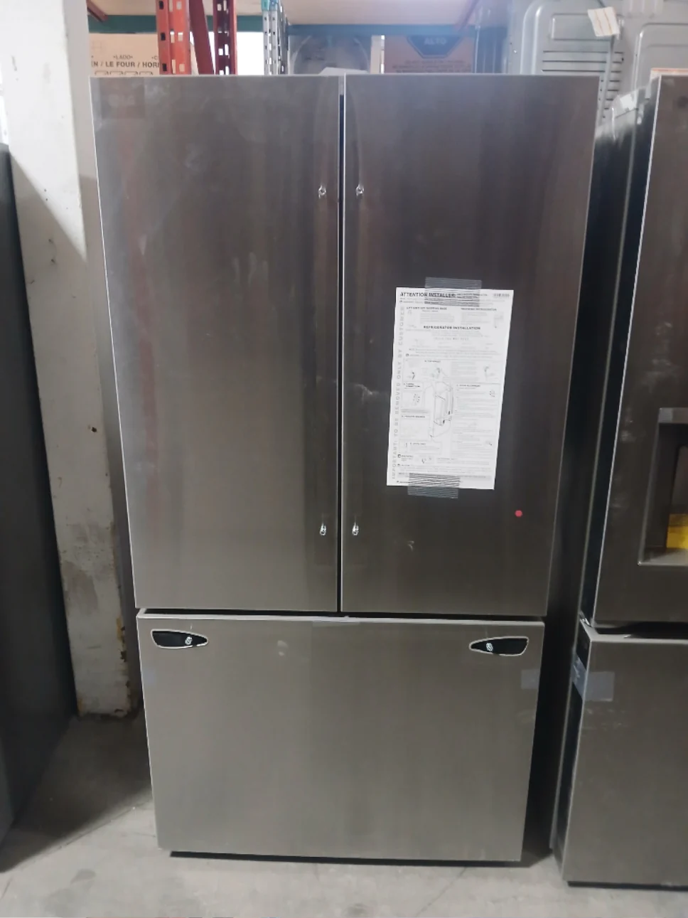 LRFLC2706S - REFRIGERATORS - LG - French 3-Door - Stainless Steel - Open Box - Image 3