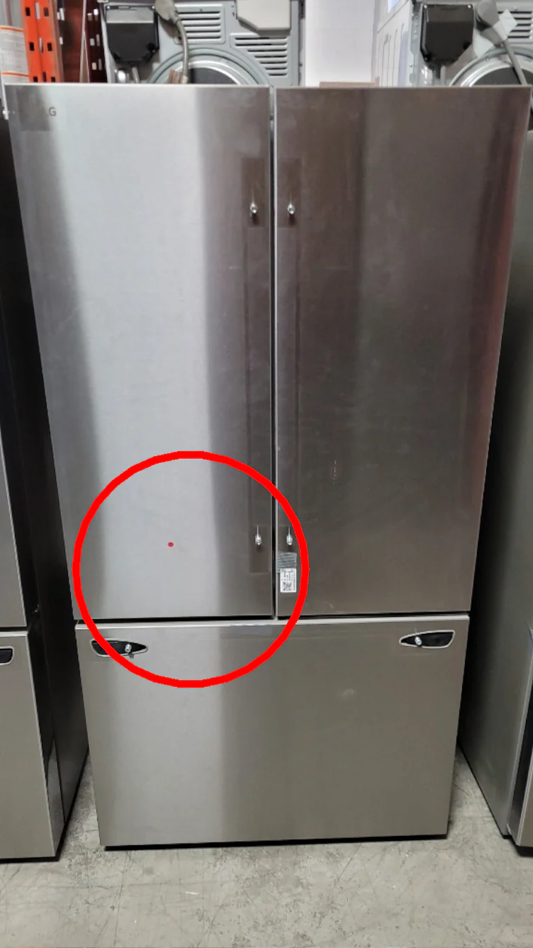 LRFLC2706S - REFRIGERATORS - LG - French 3-Door - Stainless Steel - Open Box - Image 3