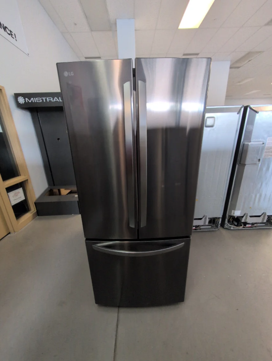 LRFNS2200D - REFRIGERATORS - LG - French 3-Door - Black Stainless - Open Box - Image 2