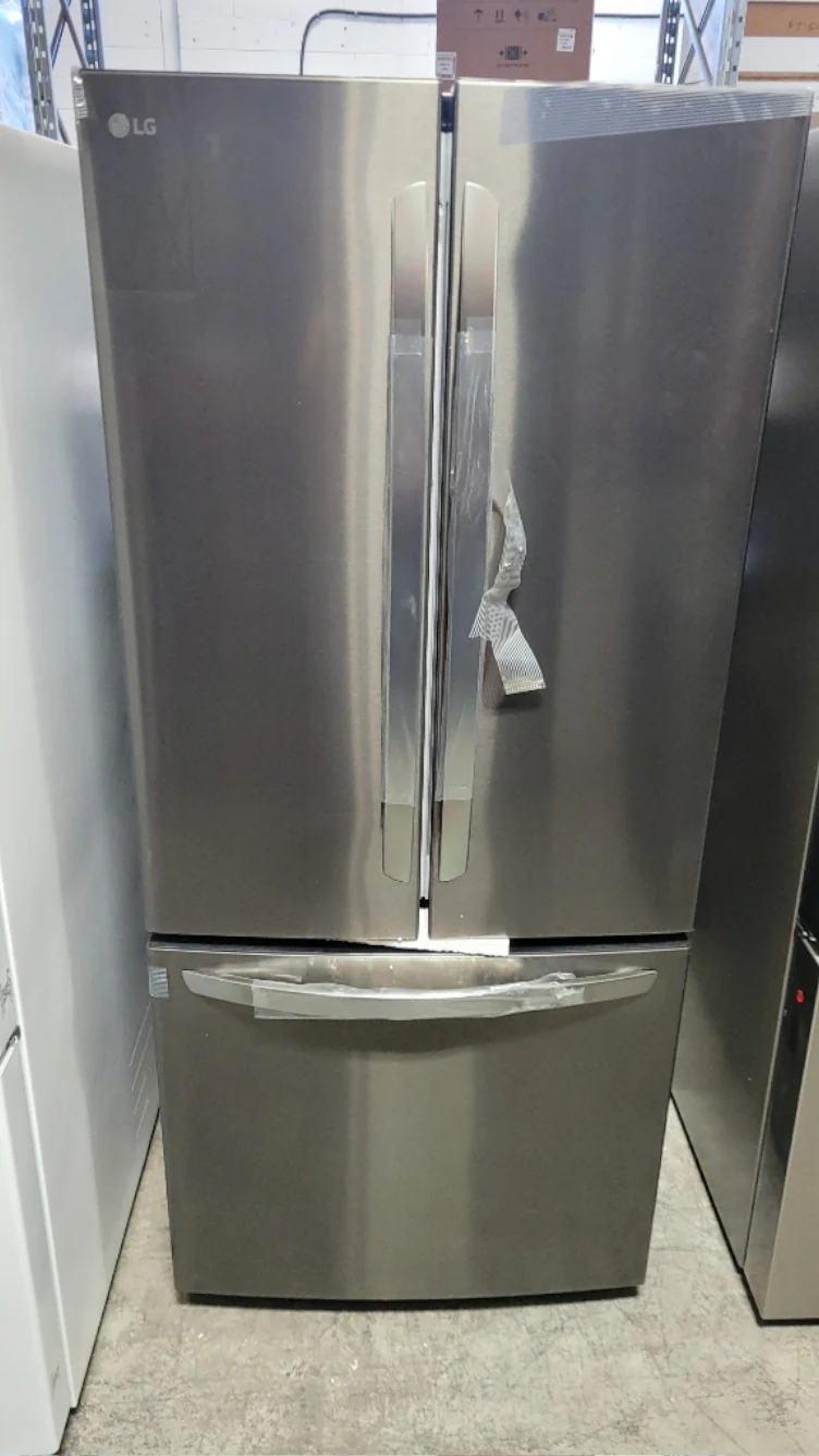 LRFNS2200D - REFRIGERATORS - LG - French 3-Door - Black Stainless - Open Box - Image 2