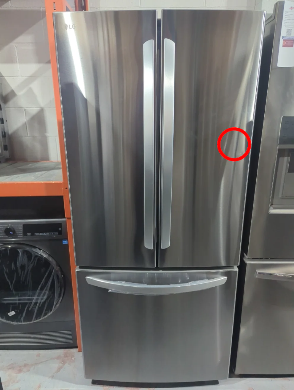 LRFNS2200S - REFRIGERATORS - LG - French 3-Door - Stainless Steel - Open Box - Image 2