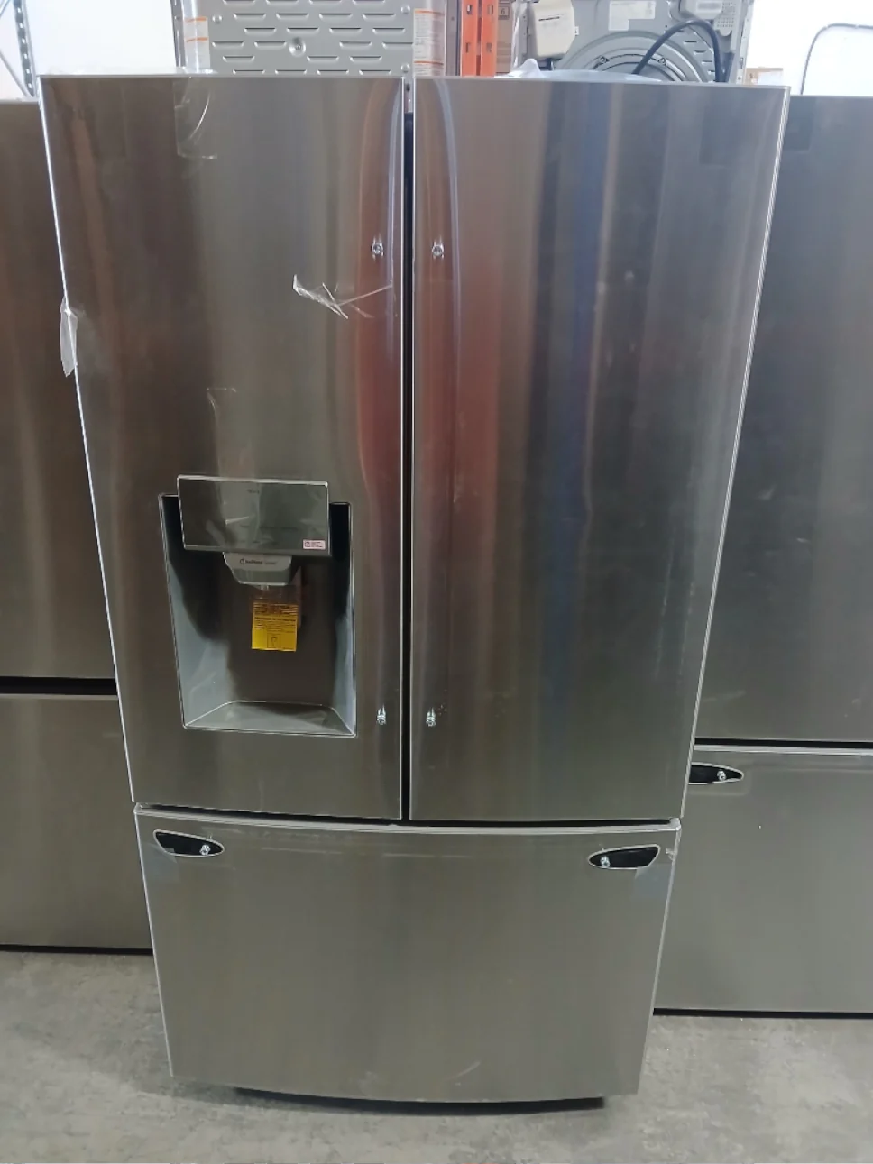 LRFS28XBS - REFRIGERATORS - LG - French 3-Door - Stainless Steel - Open Box - Image 2