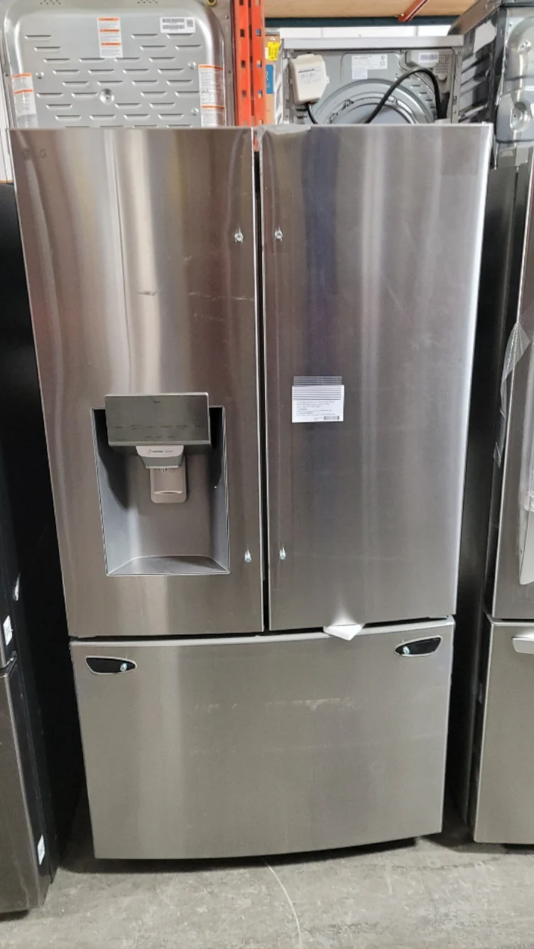 LRFS28XBS - REFRIGERATORS - LG - French 3-Door - Stainless Steel - Open Box - Image 2