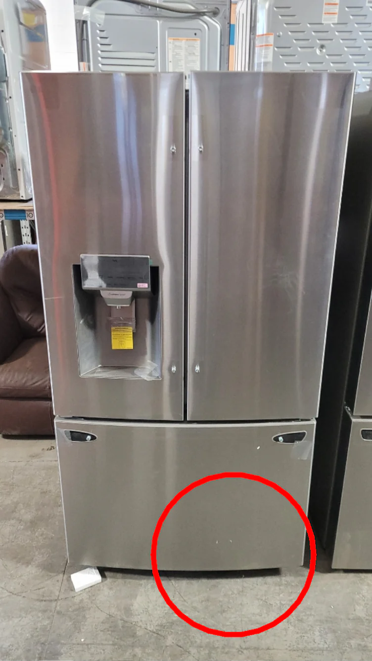 LRFS28XBS - REFRIGERATORS - LG - French 3-Door - Stainless Steel - Open Box - Image 3