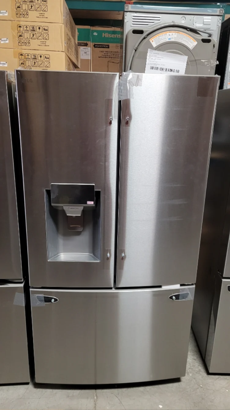 LRFS28XBS - REFRIGERATORS - LG - French 3-Door - Stainless Steel - Open Box - Image 2