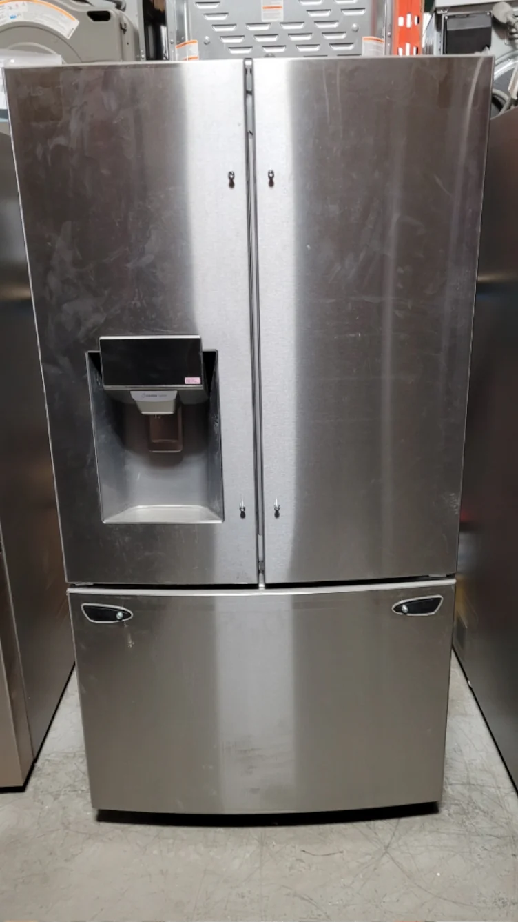 LRFS28XBS - REFRIGERATORS - LG - French 3-Door - Stainless Steel - Open Box - Image 2