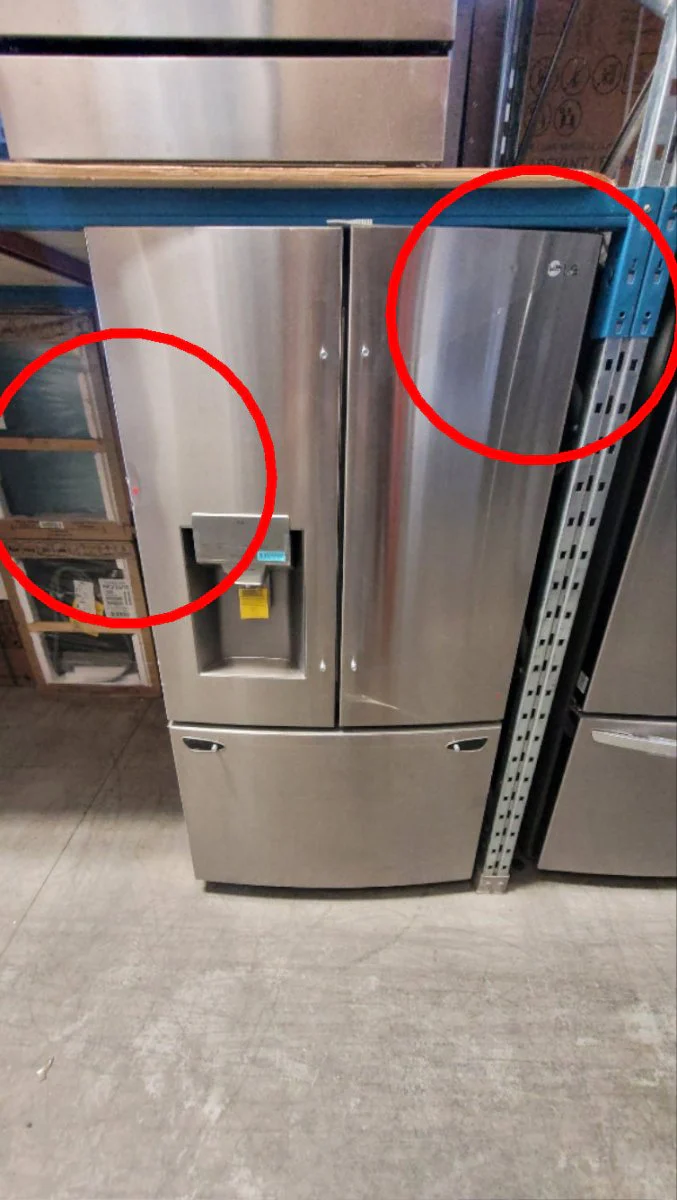 LRFS28XBS - REFRIGERATORS - LG - French 3-Door - Stainless Steel - Open Box - Image 5