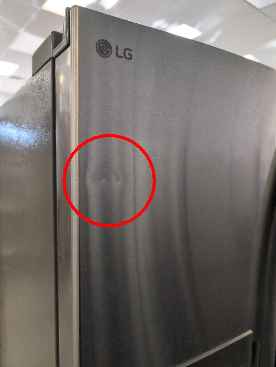 LRFS28XBS - REFRIGERATORS - LG - French 3-Door - Stainless Steel - Open Box - Image 2