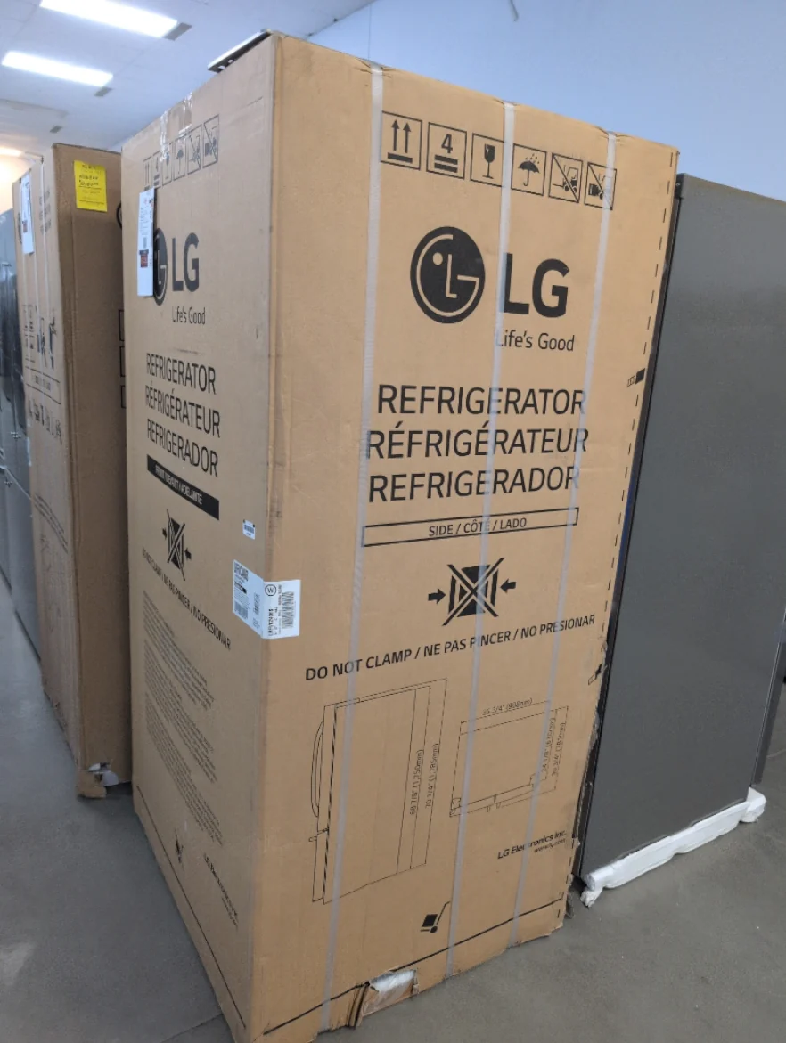LRFVC2406S - REFRIGERATORS - LG - French 3-Door - Stainless Steel - Open Box - Image 2