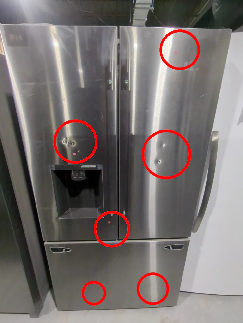 LRFXS3106S - REFRIGERATORS - LG - French 3-Door - Stainless Steel - Open Box - Image 2