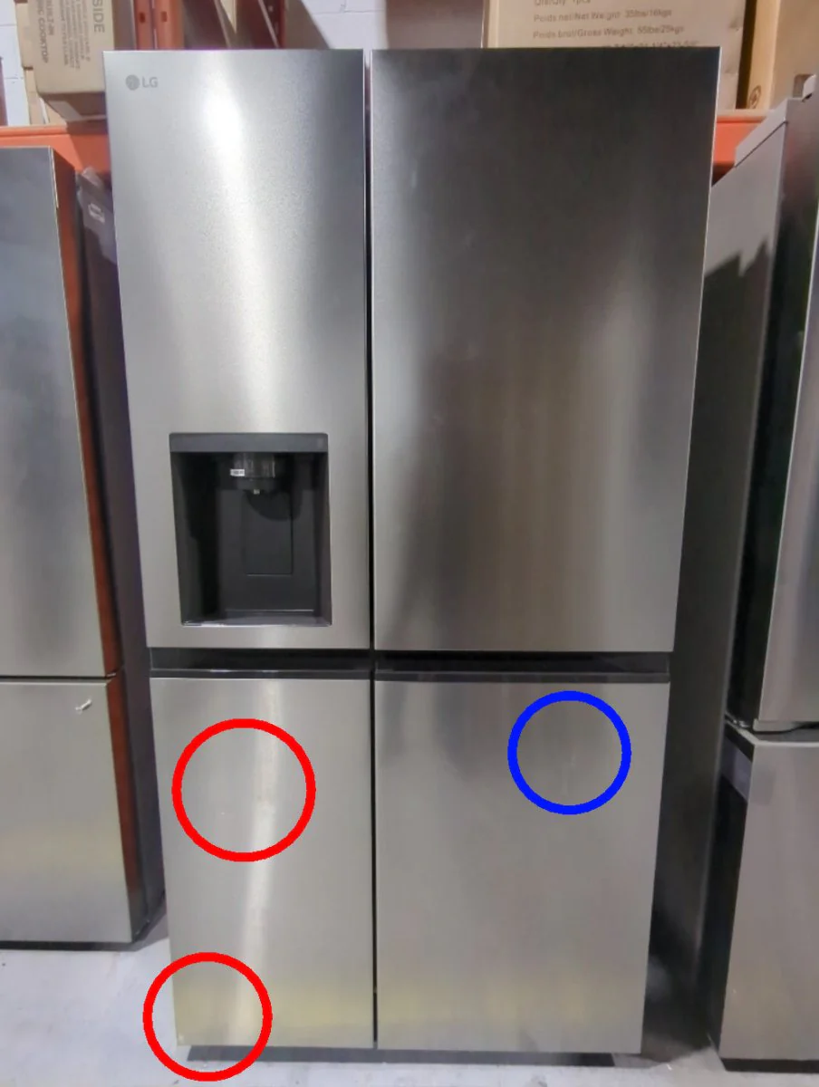 LS29S3230V - REFRIGERATORS - LG - Side by side - Platinum - Open Box - Image 2