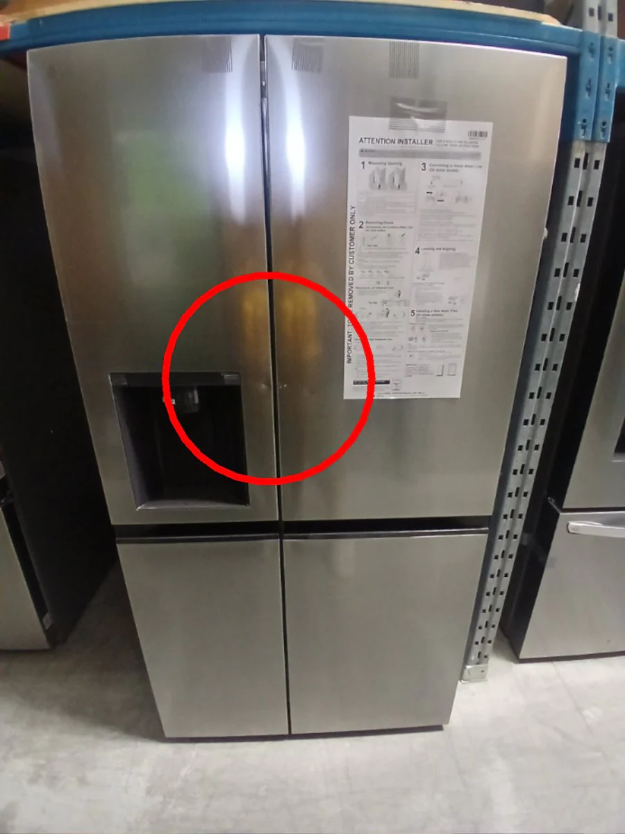 LS29S3230V - REFRIGERATORS - LG - Side by side - Platinum - Open Box - Image 2