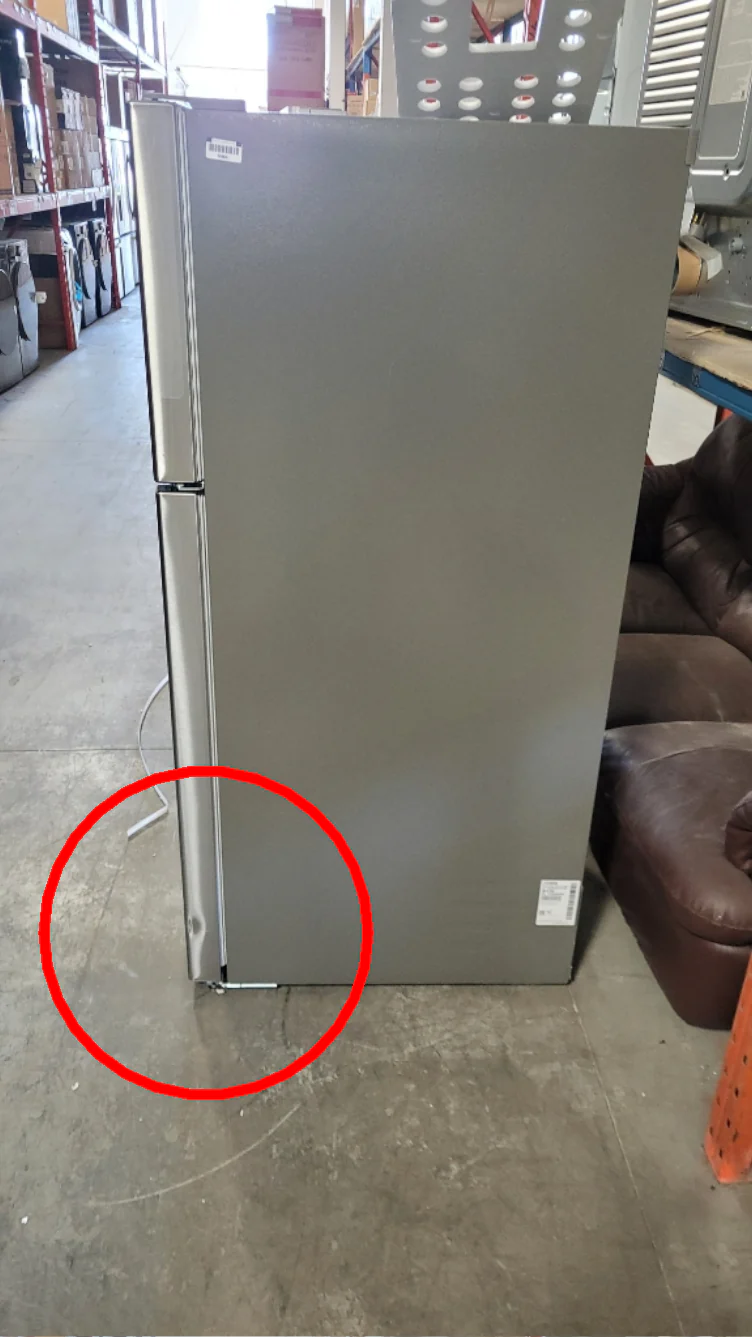 LTCS20020S - REFRIGERATORS - LG - Top Freezer - Stainless Steel - Open Box - Image 3