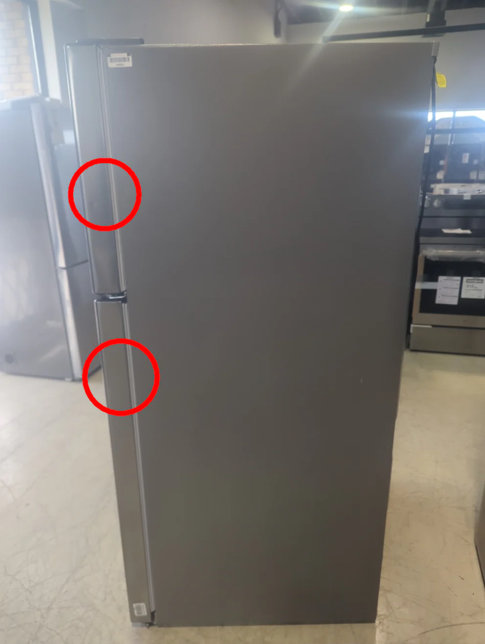 LTCS20020V - REFRIGERATORS - LG - Top Freezer - Stainless Steel - Open Box - Image 3