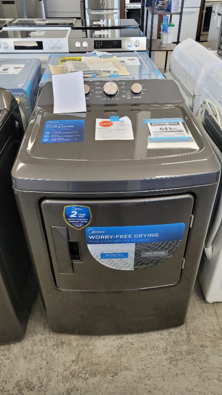 MLTE47A5BGG - DRYERS - Midea - Electric - Metallic Grey - Open Box - Image 2