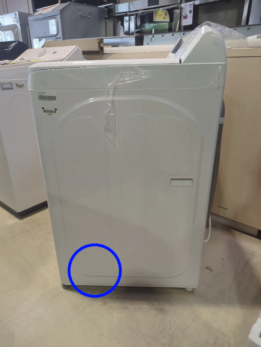 MLTW42A2BWW - WASHERS - Midea - Top Loading - White - Open Box - Image 3