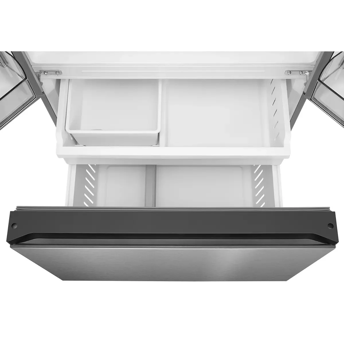 MRF23I7AST - REFRIGERATORS - Midea - French 3-Door - Stainless Steel - Open Box - Image 6