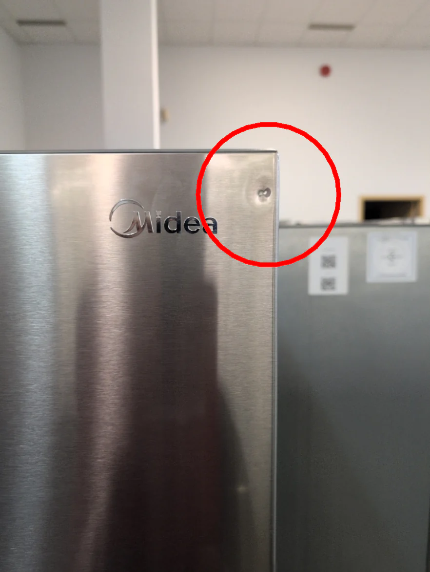 MRF23I7AST - REFRIGERATORS - Midea - French 3-Door - Stainless Steel - Open Box - Image 3