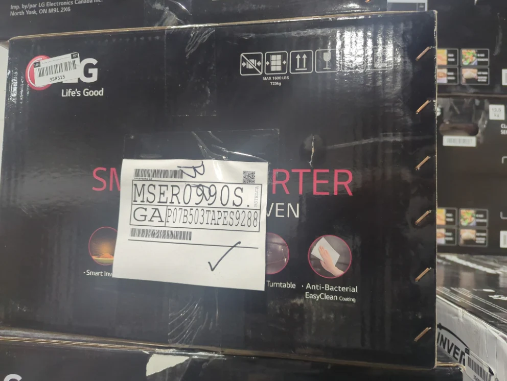 MSER0990S - MICROWAVES OVENS - LG - Countertop - Stainless Steel - Open Box - Image 2