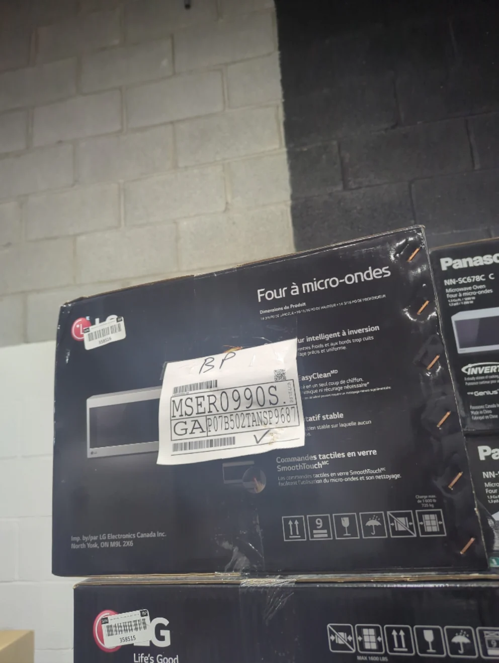 MSER0990S - MICROWAVES OVENS - LG - Countertop - Stainless Steel - Open Box - Image 2
