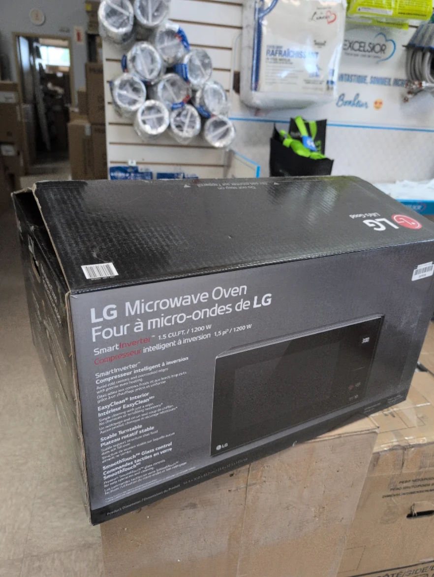 MSER1590B - MICROWAVES OVENS - LG - Countertop - Black - Open Box - Image 2