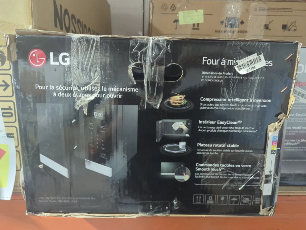 MSER1590S - MICROWAVES OVENS - LG - Countertop - Stainless Steel - Open Box - Image 2