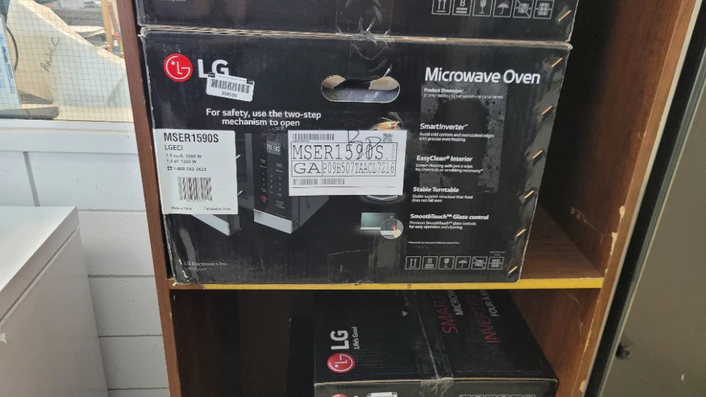 MSER1590S - MICROWAVES OVENS - LG - Countertop - Stainless Steel - Open Box - Image 2