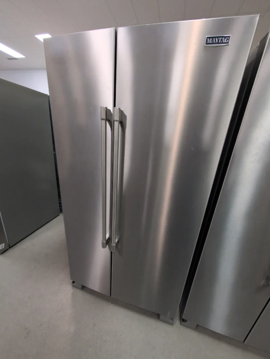 MSS25N4MKZ - REFRIGERATORS - Maytag - Side by side - Stainless Steel - Open Box - Image 4