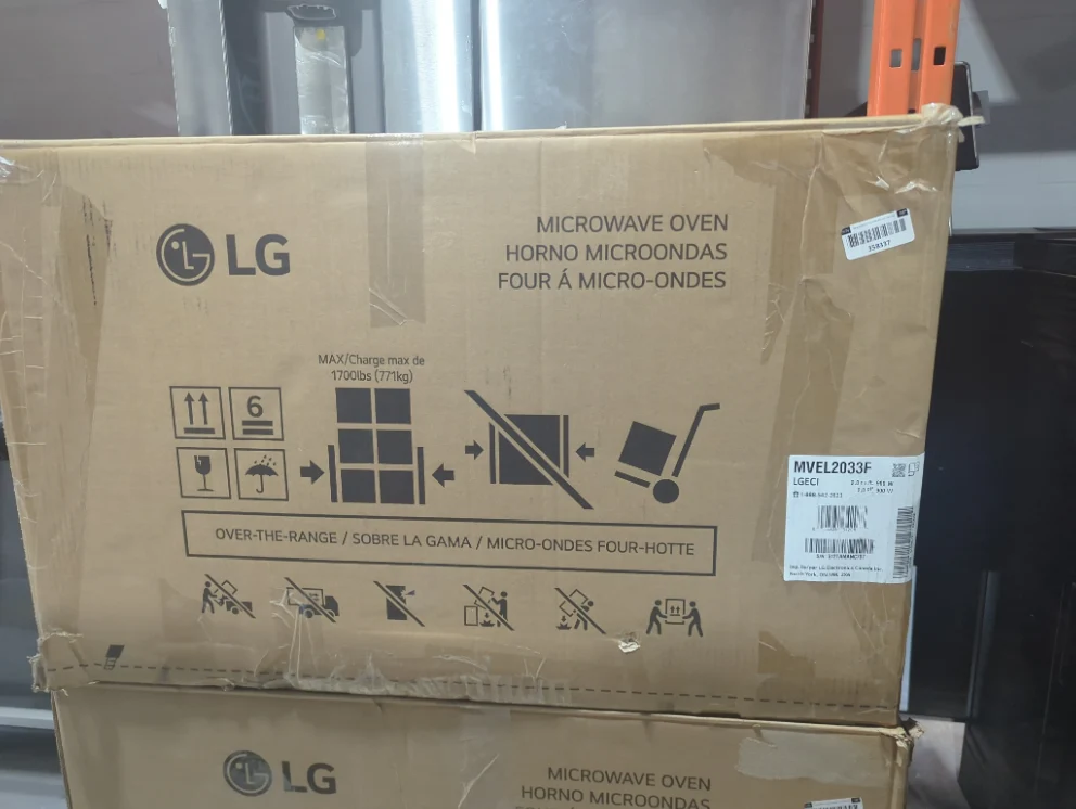 MVEL2033F - MICROWAVES OVENS - LG - Over-The-Range - Stainless Steel - Open Box - Image 2