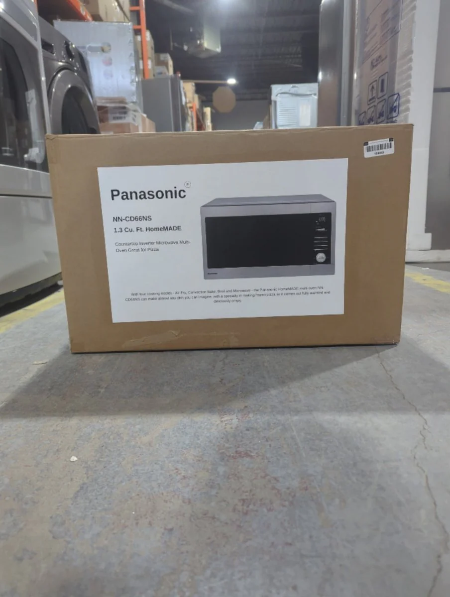 NN-CD66NS - MICROWAVES OVENS - Panasonic - Countertop - Stainless Steel - Open Box - Image 2