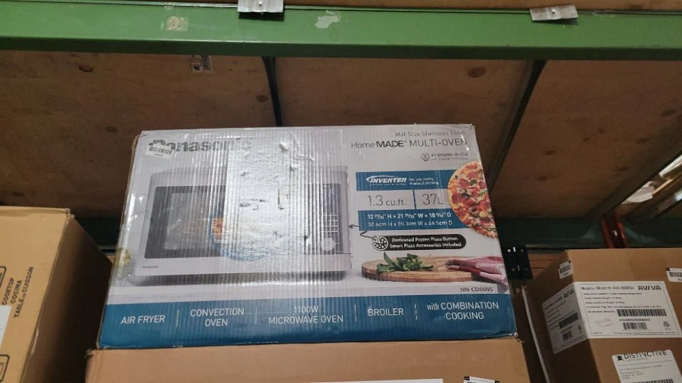 NN-CD66NS - MICROWAVES OVENS - Panasonic - Countertop - Stainless Steel - Open Box - Image 2
