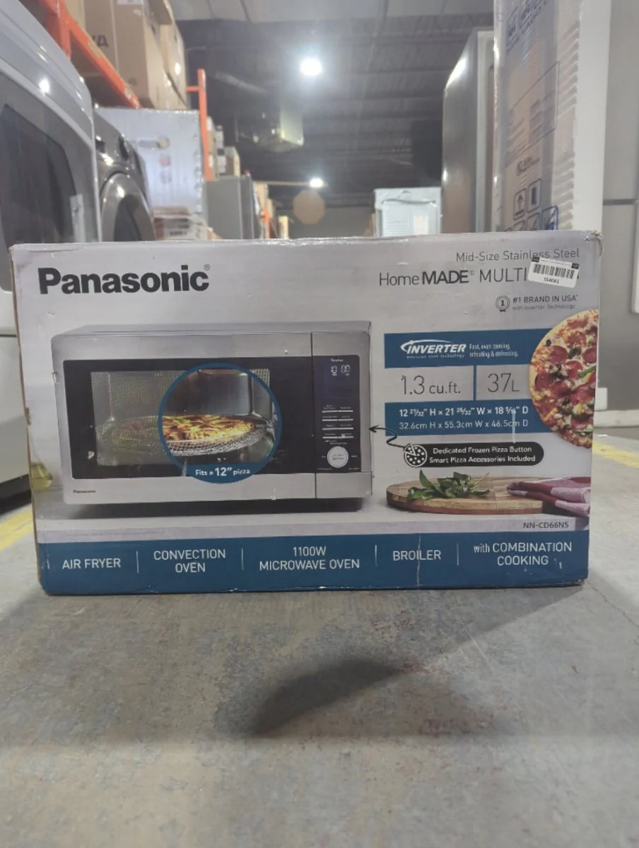 NN-CD66NS - MICROWAVES OVENS - Panasonic - Countertop - Stainless Steel - Open Box - Image 2