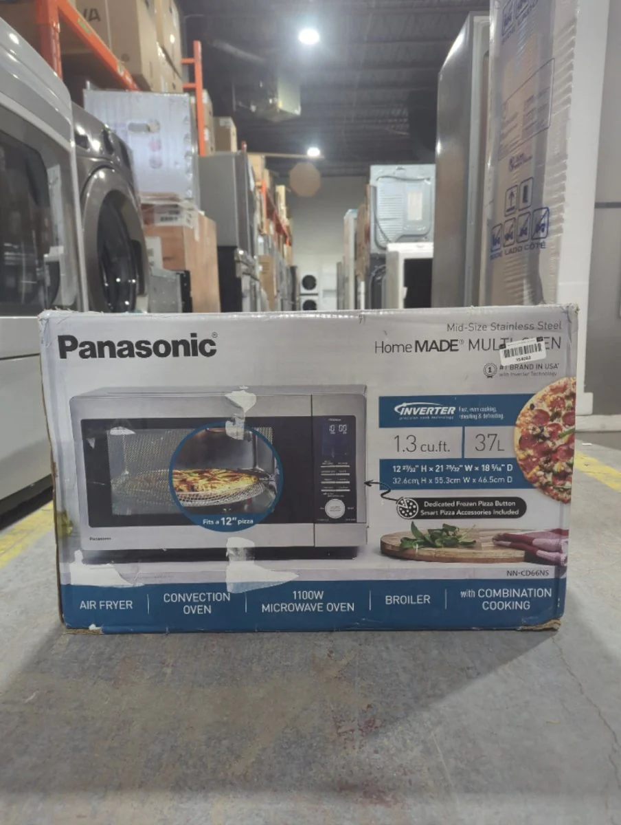 NN-CD66NS - MICROWAVES OVENS - Panasonic - Countertop - Stainless Steel - Open Box - Image 2
