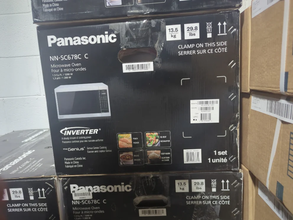NNSC678CC - MICROWAVES OVENS - Panasonic - Countertop - Stainless Steel - Open Box - Image 2