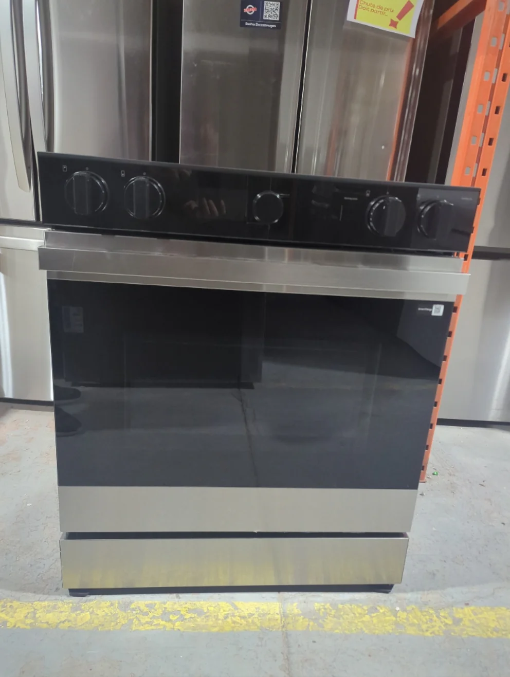 NSE6DG8500SRAC - RANGES - Samsung - Electric - Stainless Steel - Open Box - Image 2