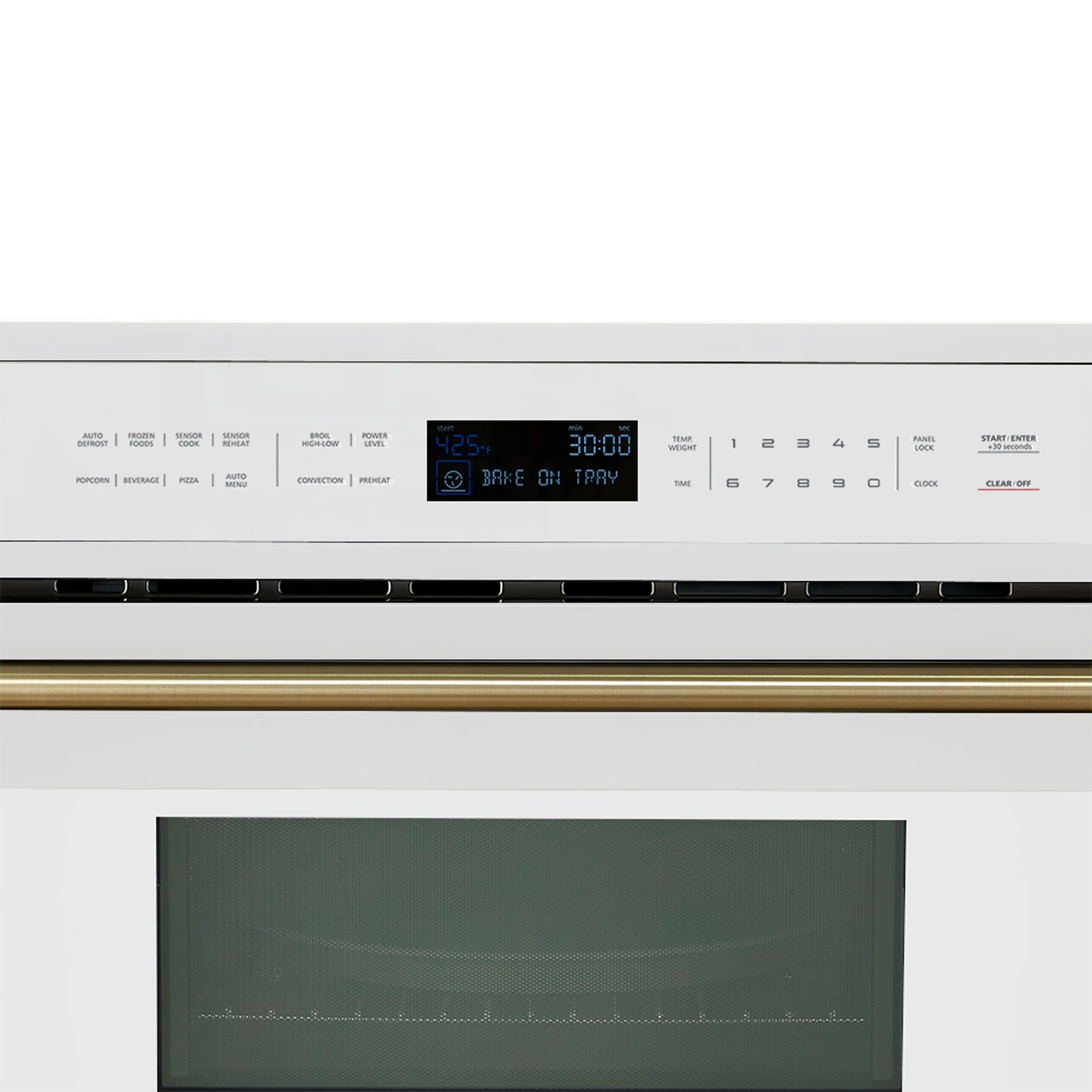 Oliena Espresso White 30 Inch 1750 Watt Compact Oven & 1000 Watt Microwave, 1.6 cu. ft. - Image 2