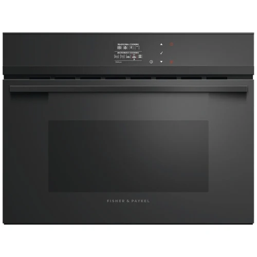 OM24NDBB1 - WALL OVENS - Fisher & Paykel - Single Oven - Black - Open Box