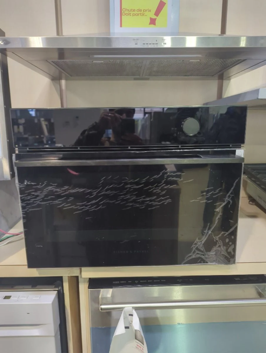 OM24NMTDB1 - WALL OVENS - Fisher & Paykel - Single Oven - Black - Open Box - Image 2