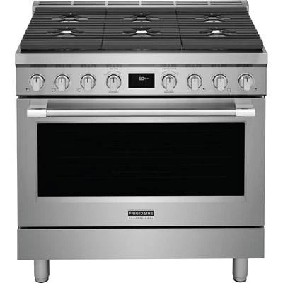 PCFD3670AF - RANGES - Frigidaire Professional - Dual Fuel - Stainless Steel - New