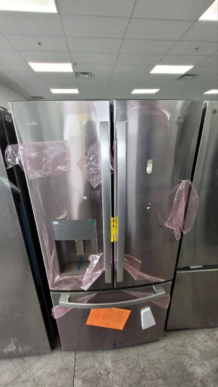 PFE24HYRCFS - REFRIGERATORS - GE Profile - French 3-Door - Stainless Steel - Open Box - Image 2