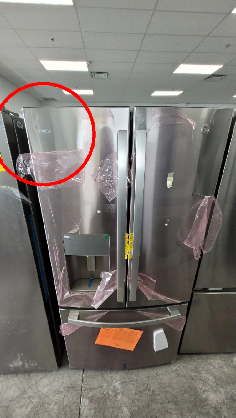 PFE24HYRCFS - REFRIGERATORS - GE Profile - French 3-Door - Stainless Steel - Open Box - Image 3