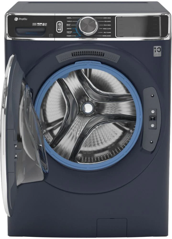 PFW870SPVRS - WASHERS - GE - Front Loading - Blue - Open Box - Image 3
