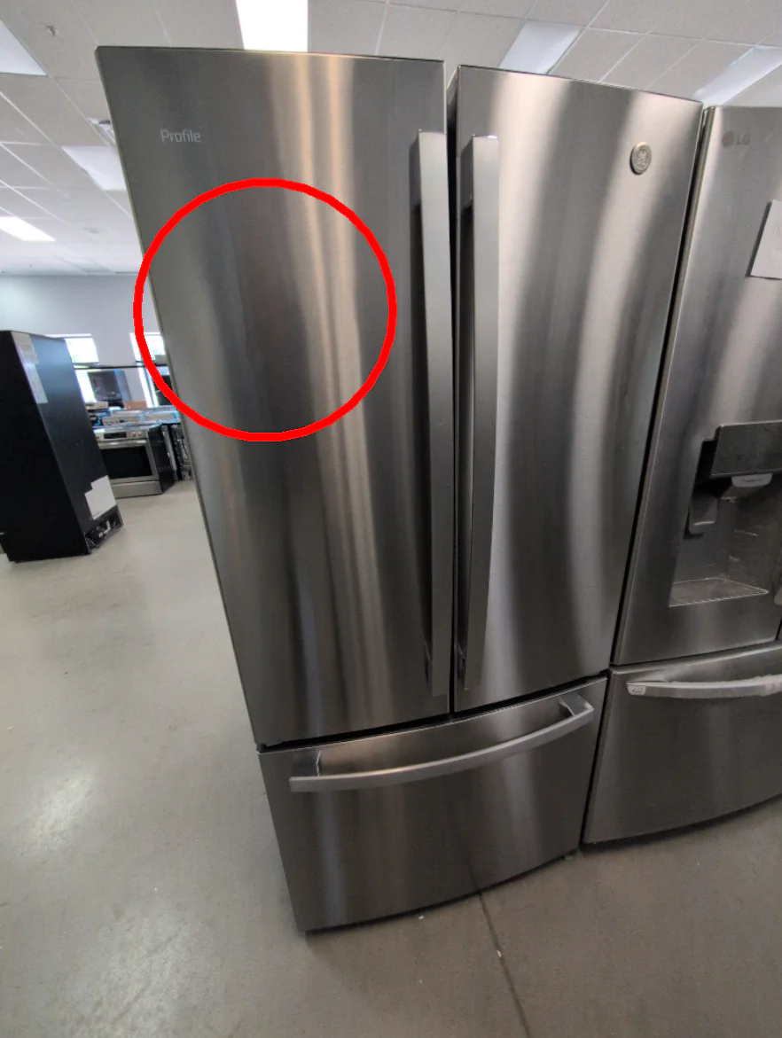 PNE25NYRKFS - REFRIGERATORS - GE Profile - French 3-Door - Stainless Steel - Open Box - Image 4