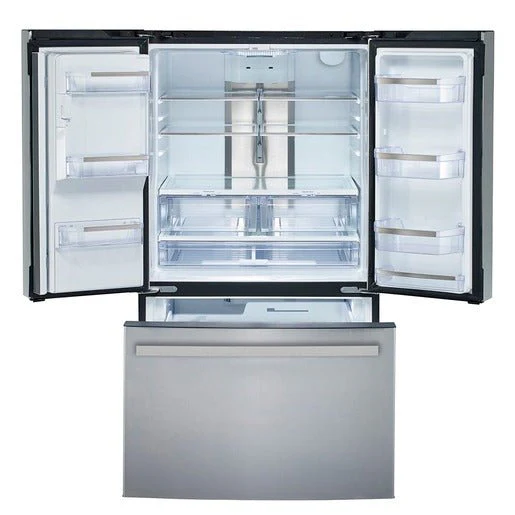 PYE18HYRCFS - REFRIGERATORS - GE - French 3-Door - Stainless Steel - Open Box - Image 3