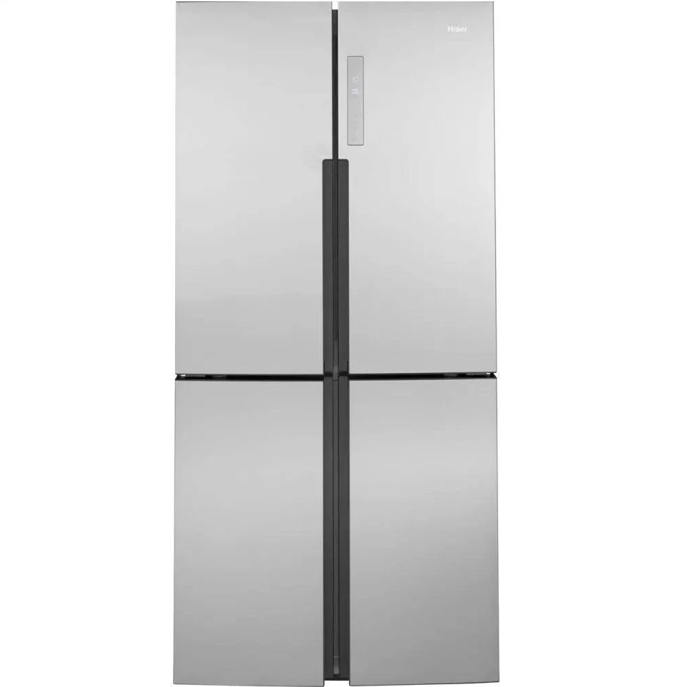 QHE16HYPFS - REFRIGERATORS - Haier - French 4-Door - Stainless Steel - Open Box - Image 2