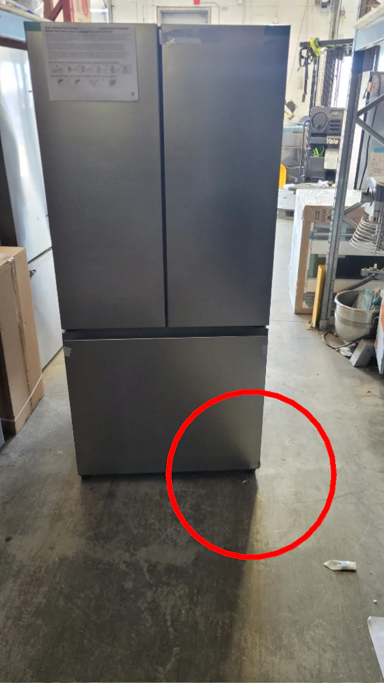 RF18A5101S9 - REFRIGERATORS - Samsung - French 3-Door - Stainless Steel - Open Box - Image 4