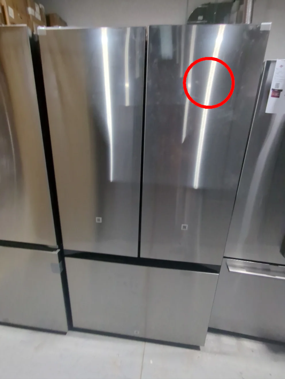 RF24BB6200QL - REFRIGERATORS - Samsung - French 3-Door - Stainless Steel - Open Box - Image 2