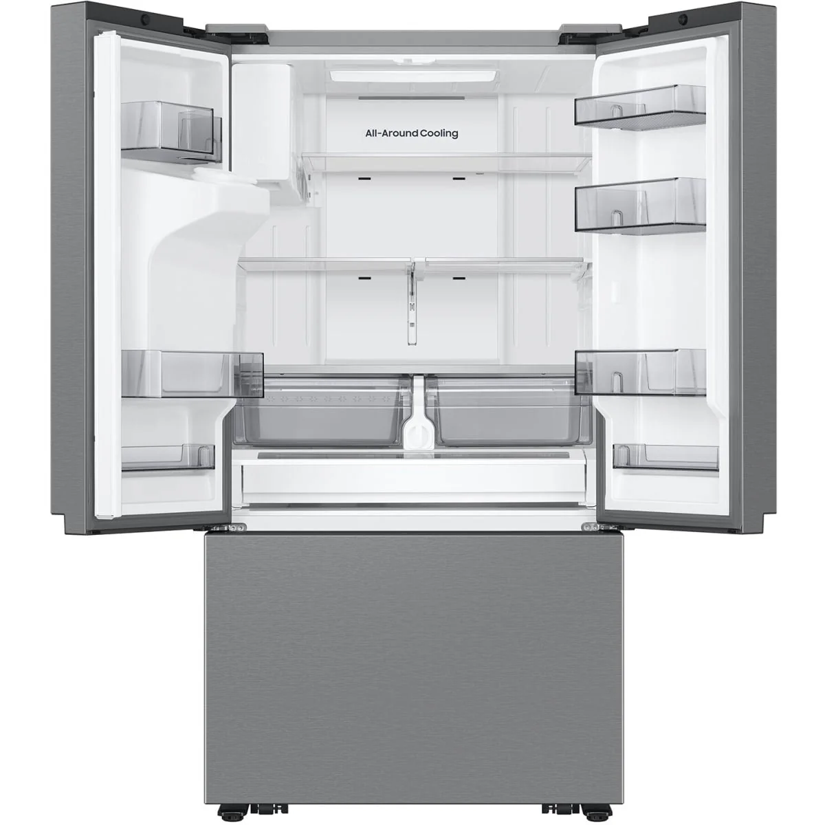 RF27CG5B10SR - REFRIGERATORS - Samsung - French 3-Door - Stainless Steel - Open Box - Image 5