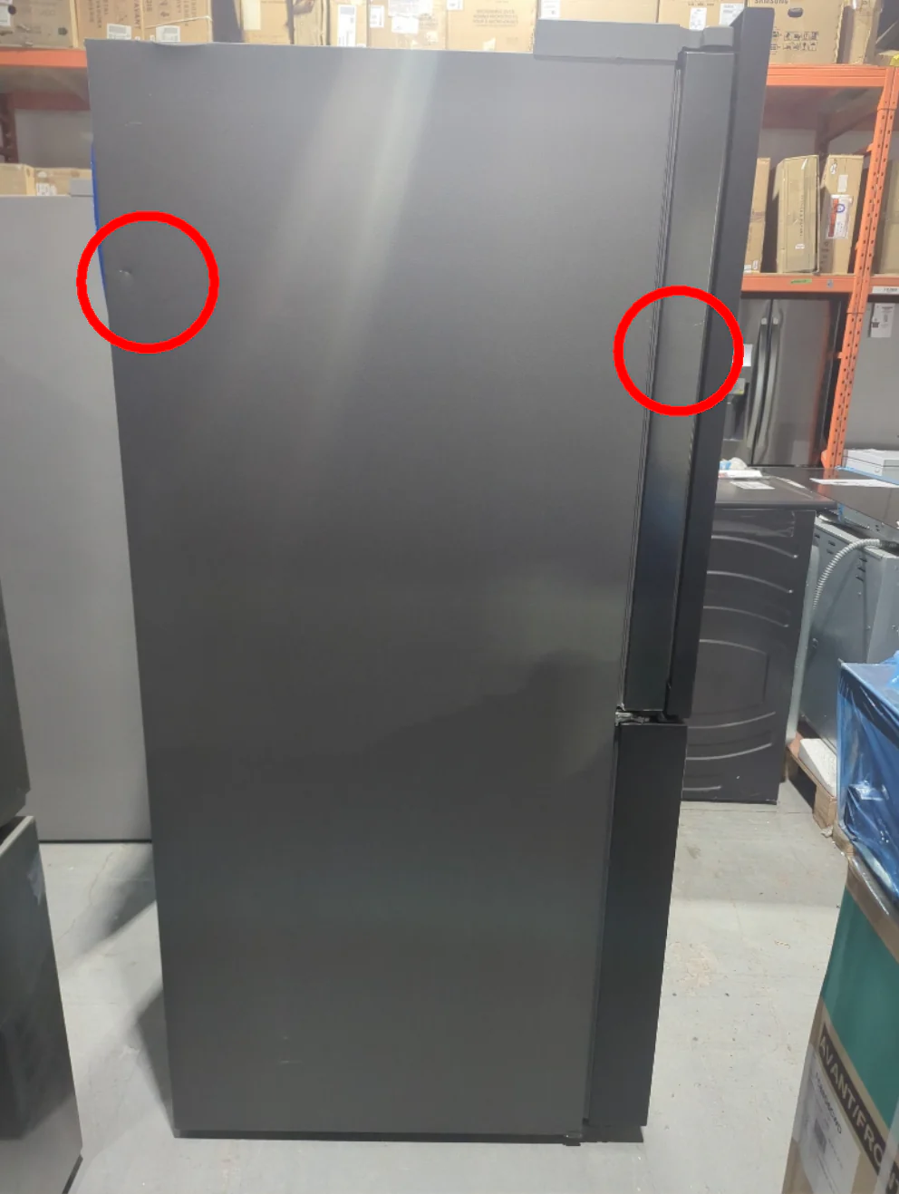 RF29DB9600QLAA - REFRIGERATORS - Samsung - French 4-Door - Stainless Steel - Open Box - Image 3